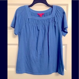 Lilly Pulitzer Square Neck Top Sz M
